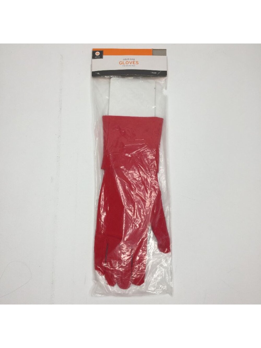Halloween Costume 1 Pair Adult Red Long Gloves One Size Party Flapper Vampire